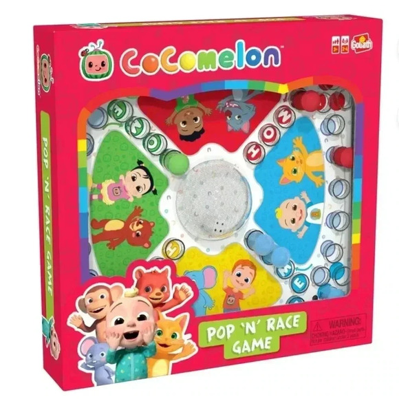 Goliath Other - Goliath CoComelon Pop 'N' Race - No Reading Required